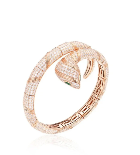 [⭐Glow]HAUTE COUTURE GOLD SERPENTI BRACELET
