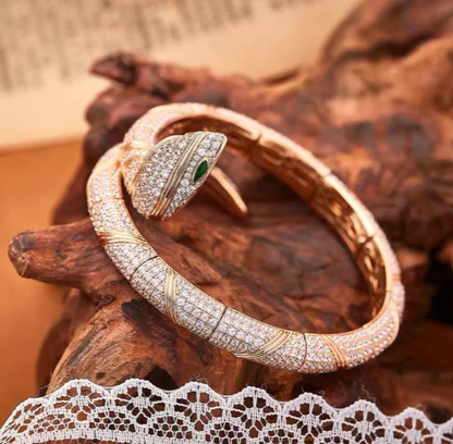 [⭐Glow]HAUTE COUTURE GOLD SERPENTI BRACELET