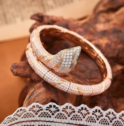 [⭐Glow]HAUTE COUTURE GOLD SERPENTI BRACELET