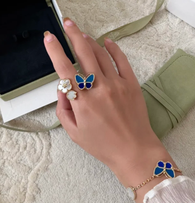 [⭐Glow]2026 NEW TWIN BUTTERFLY LUCKY RING