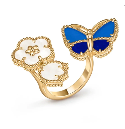 [⭐Glow]2026 NEW TWIN BUTTERFLY LUCKY RING