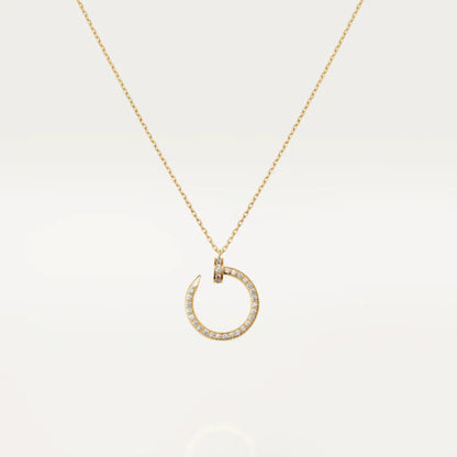 [⭐Glow]JUSTE NECKLACE GOLD DIAMONDS