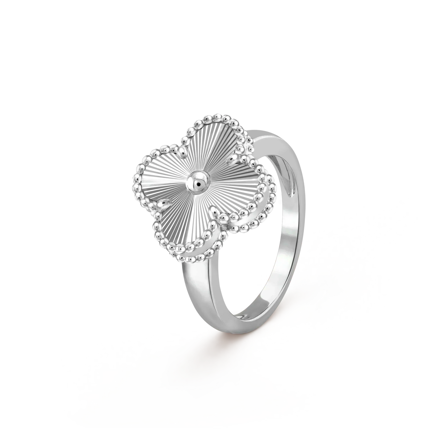 [⭐Glow]CLOVER SILVER RING