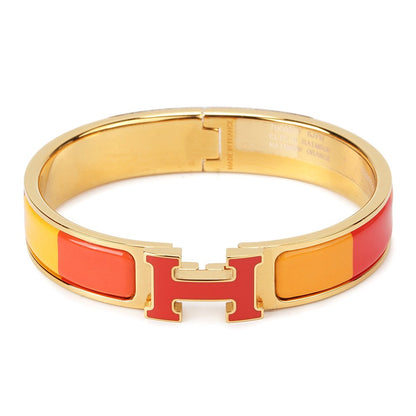 [⭐Glow]H BRACELET ORANGE RAINBOW CERAMIC