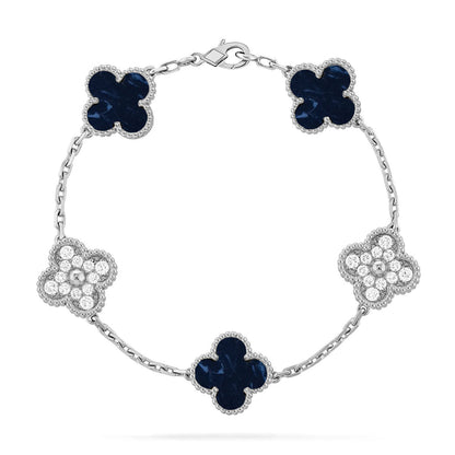 [⭐Glow]CLOVER 5 MOTIF PIETERSITE BRACELET COLLECTION