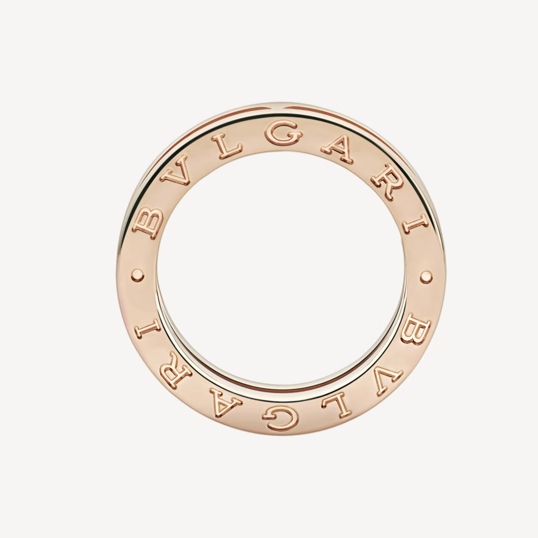 [⭐Glow]ZERO 1 ONE-BAND PAVED DIAMONDS ON THE SPIRAL RING