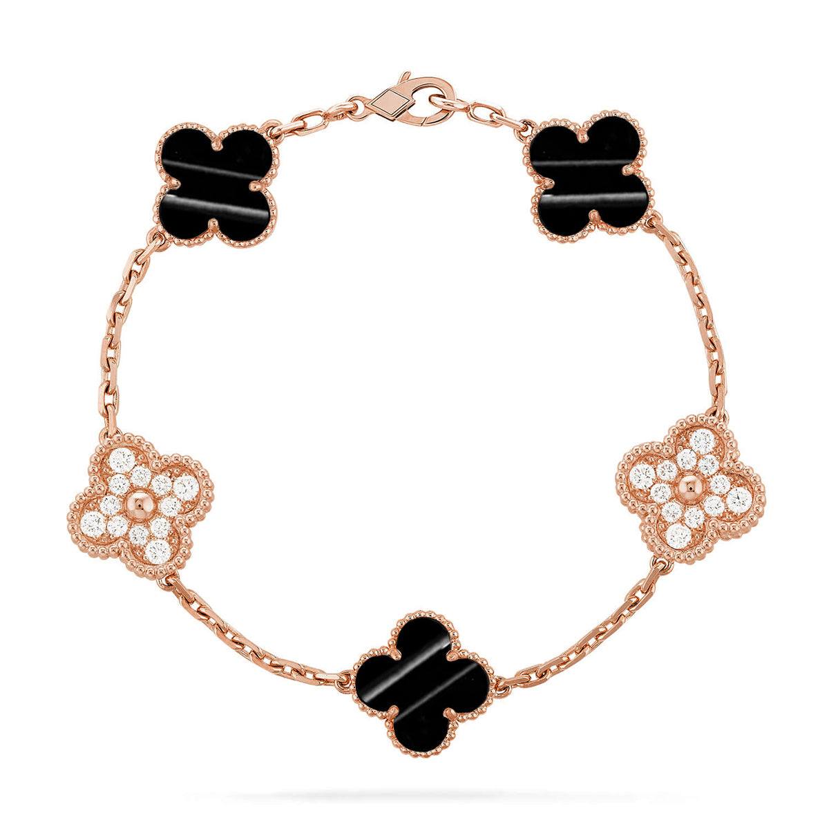 [⭐Glow] CLOVER 5 MOTIF PULSAR STONE BRACELET COLLECTION