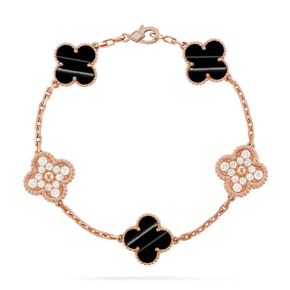 [⭐Glow] CLOVER 5 MOTIF PULSAR STONE BRACELET COLLECTION