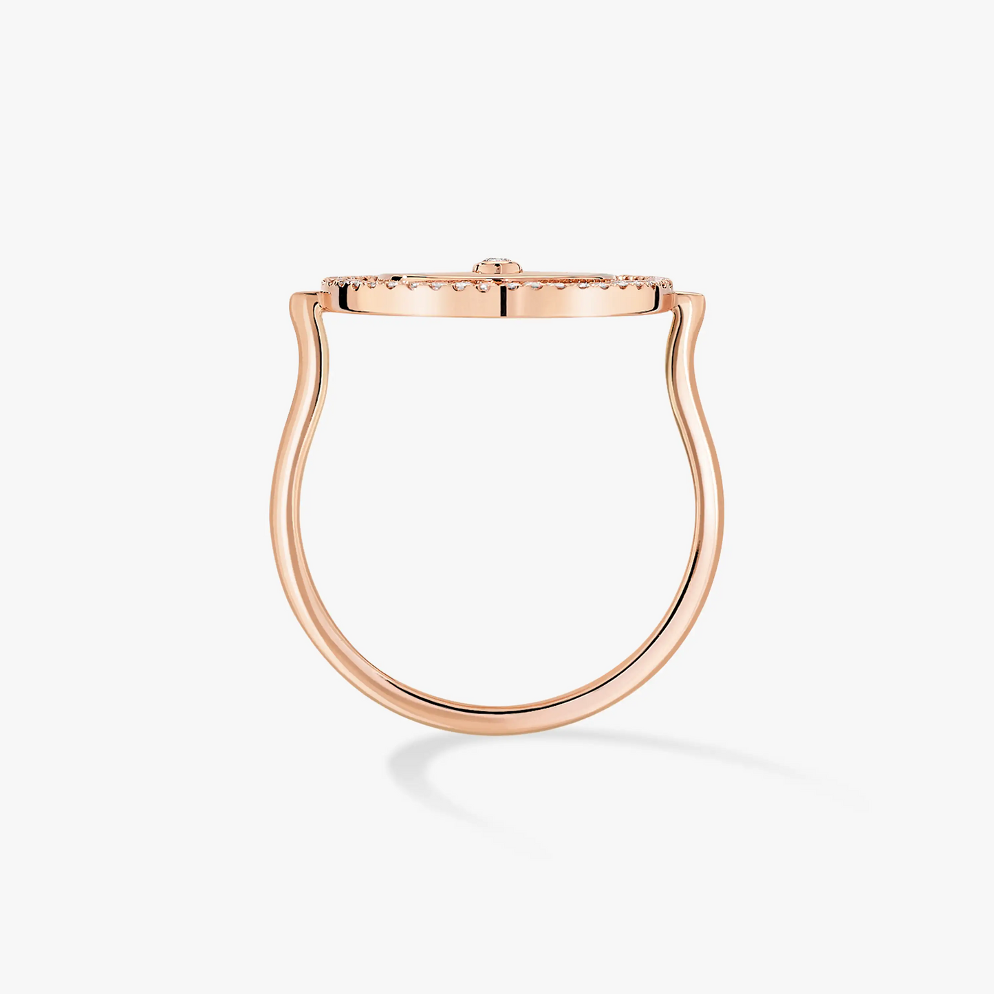 [⭐Glow]Demo MOVE PINK GOLD DIAMOND RING