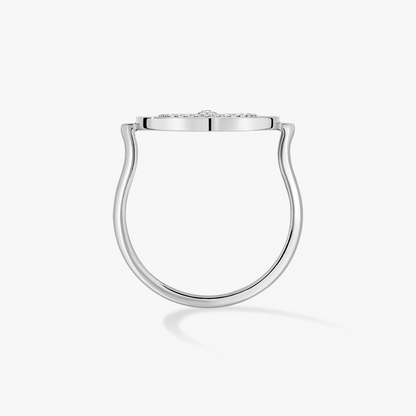 [⭐Glow]Demo MOVE PAVED SILVER DIAMOND RING