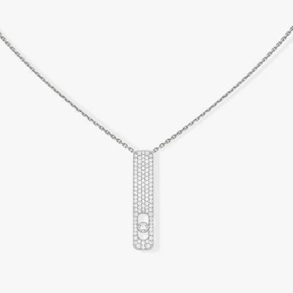 [⭐Glow]MY FIRST DIAMOND PAVED NECKLACE