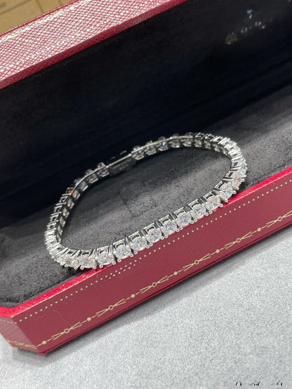 [⭐Glow jewelrys]TENNIS BRACELET WITH FULL DIAMOND SETTING