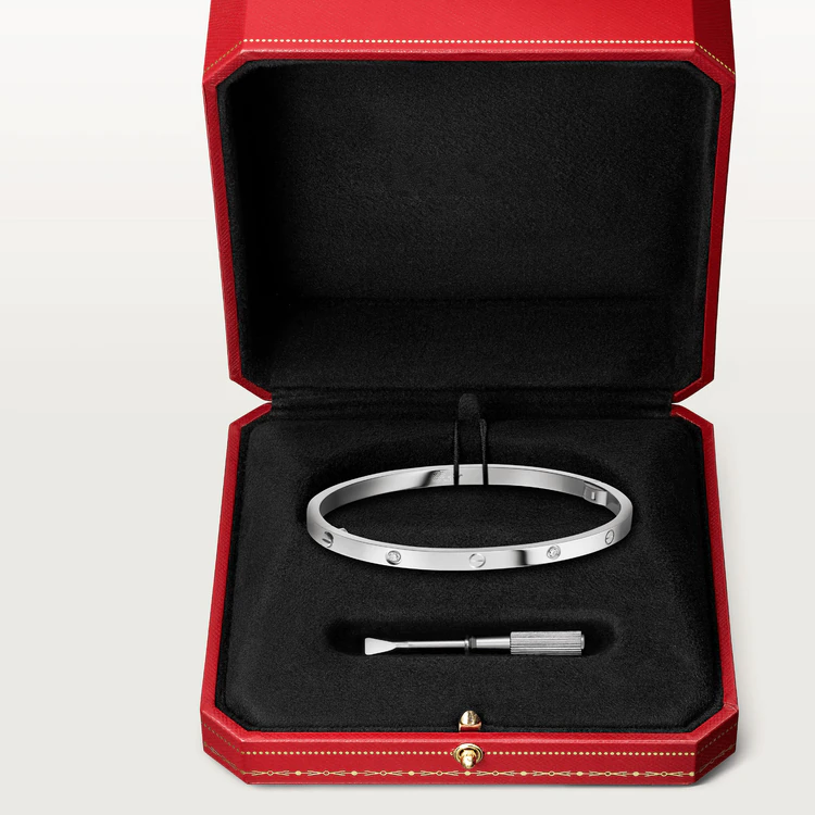[⭐Glow]LOVE BRACELET 3.65MM 6 DIAMONDS