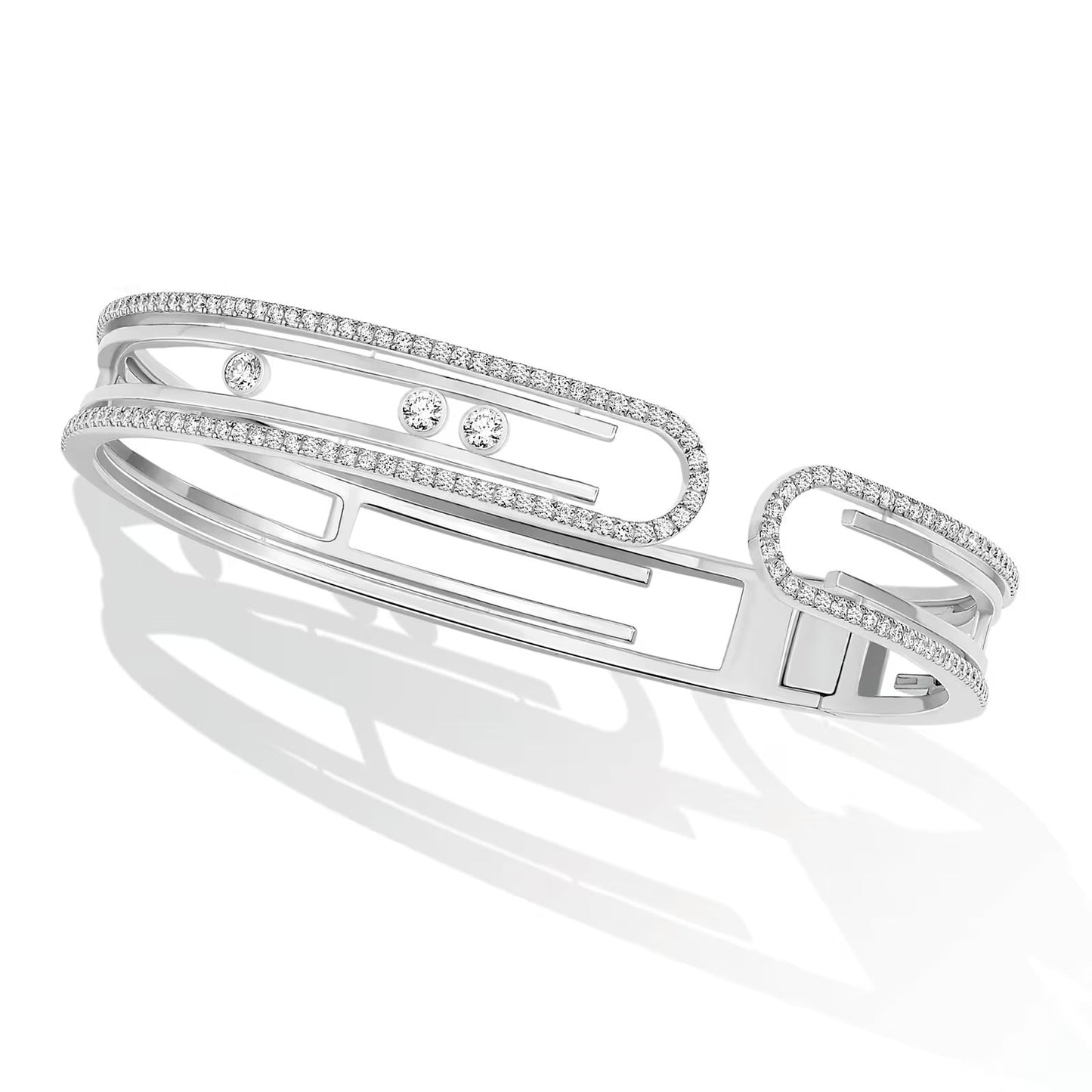 [⭐Glow]MOVE 10TH PAVED DIAMOND BRACELET