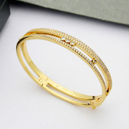 [⭐Glow]Move Romane pavé bangle