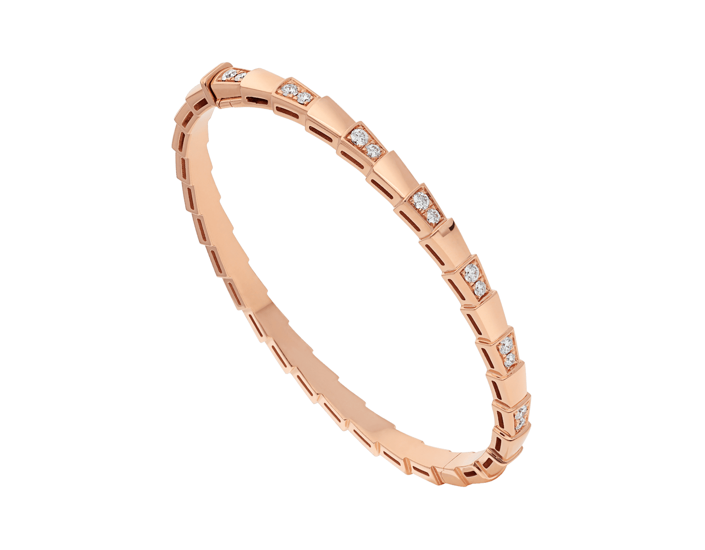 [⭐Glow]SERPENTI BRACELET PINK GOLD DIAMOND