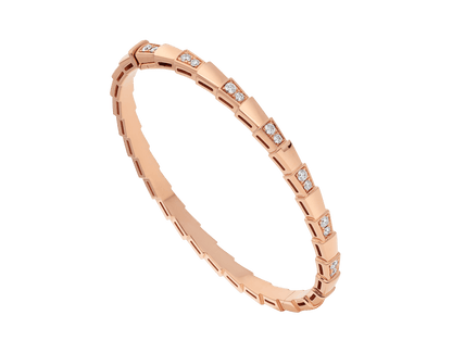 [⭐Glow]SERPENTI BRACELET PINK GOLD DIAMOND
