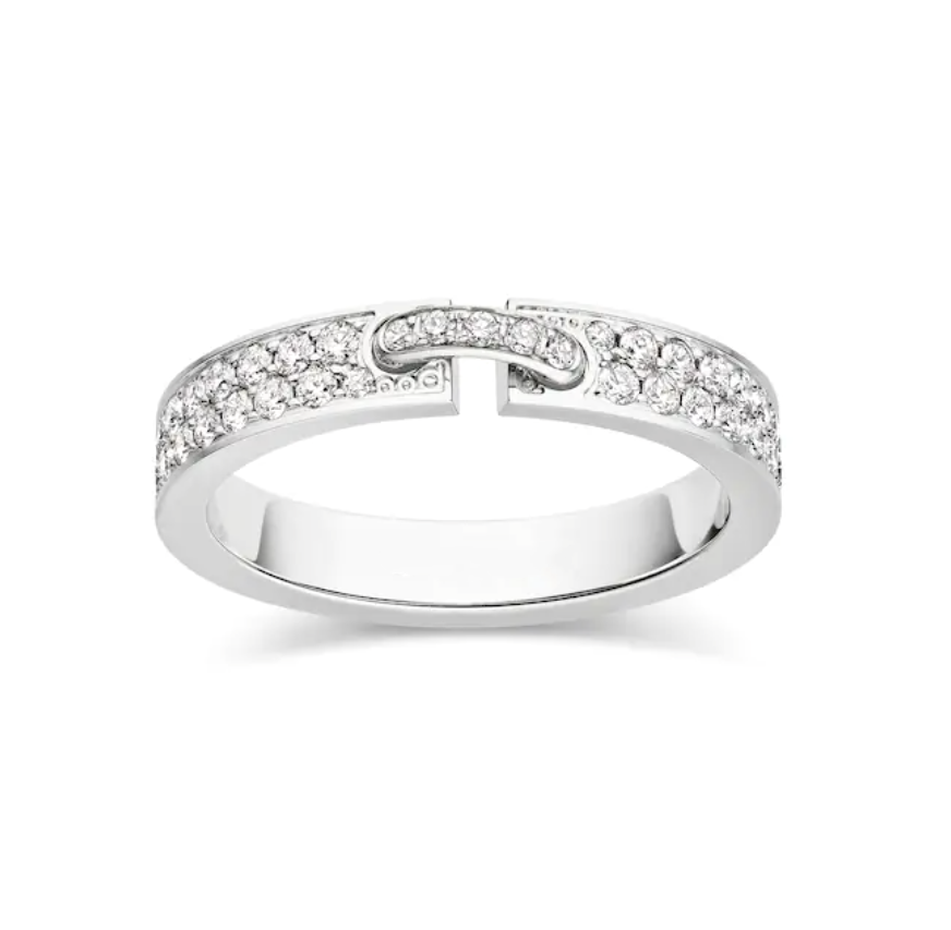 [⭐Glow]ALLIANCE LIENS VIDENCE PAVED DIAMOND 4MM RING