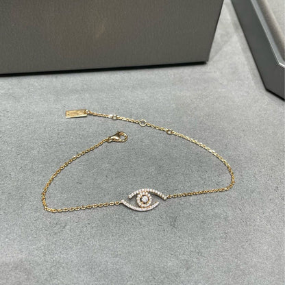 [⭐Glow]Demo Eye Pave-Set Diamond Bracelet