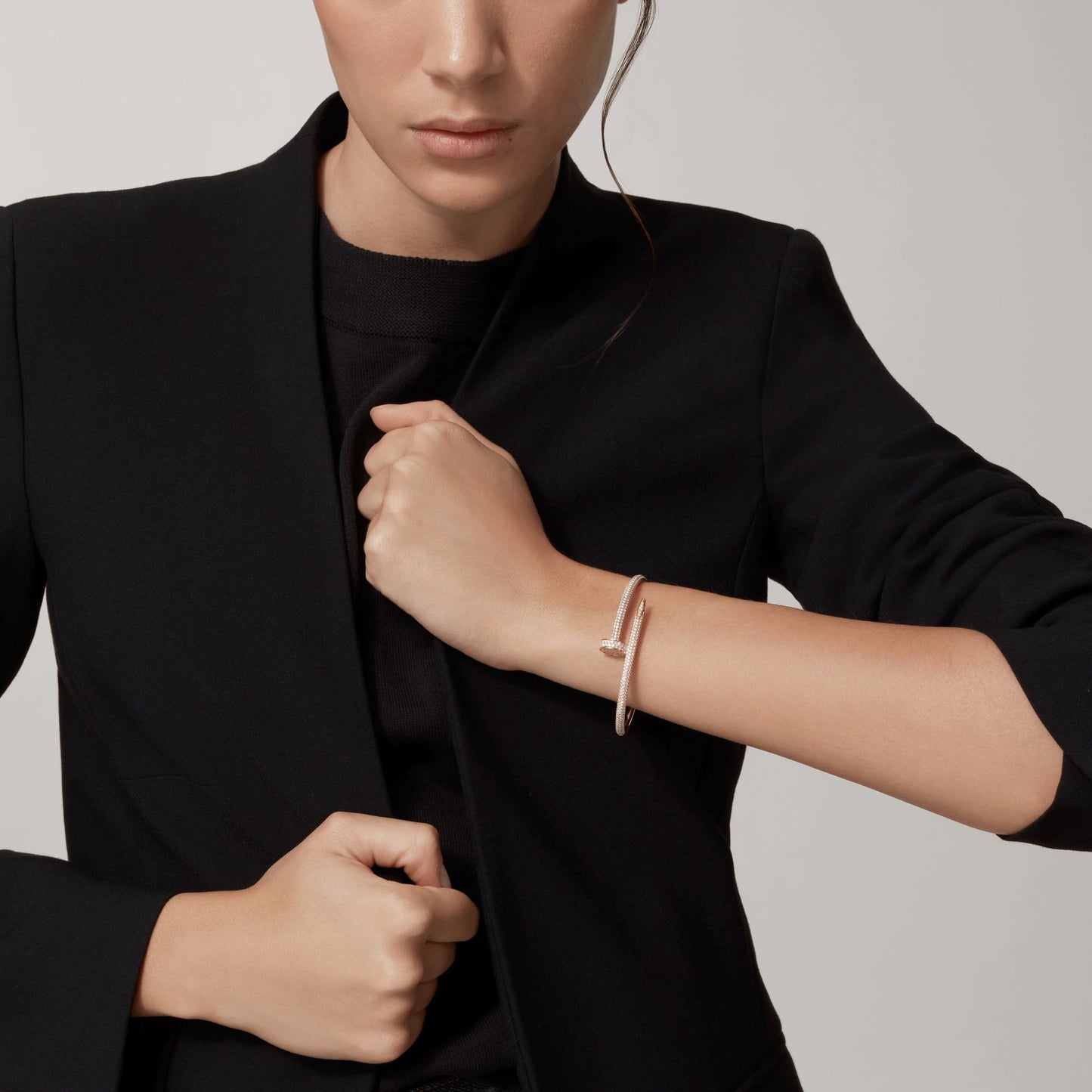 [⭐Glow]JUSTE BRACELET 3.5MM ALL DIAMONDS