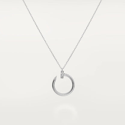 [⭐Glow]JUSTE NECKLACE SILVER