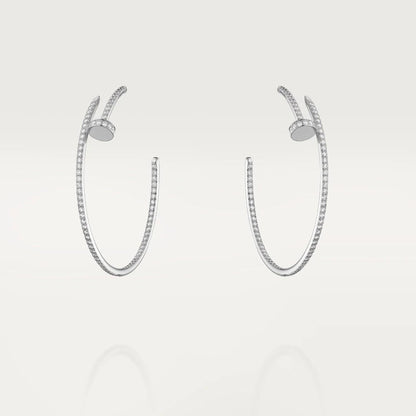 [⭐Glow]JUSTE EARRINGS FULL DIAMONDS 1.8MM