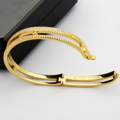 [⭐Glow]Move Romane pavé bangle