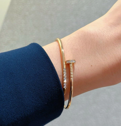 [⭐Glow]JUSTE BRACELET 2.5MM DIAMONDS NEW