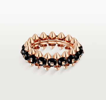 [⭐Glow]CLASH ELEGANT ROSE GOLD RING FEATURING NATURAL AGATE