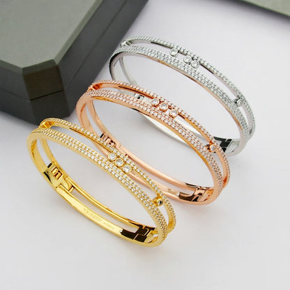 [⭐Glow]Move Romane pavé bangle