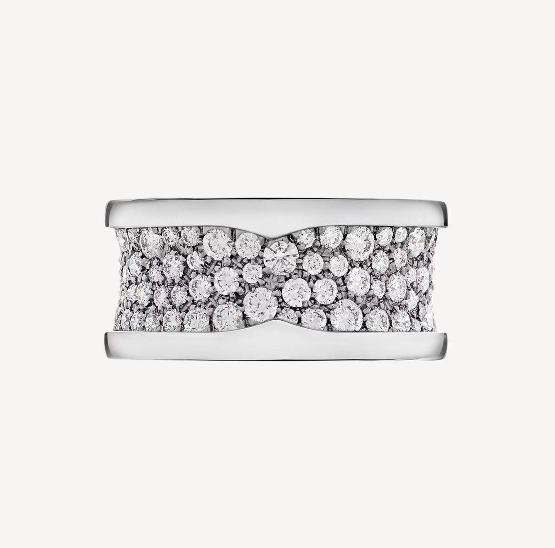 [⭐Glow]ZERO 1 WITH PAVED DIAMONDS ON THE SPIRAL RING