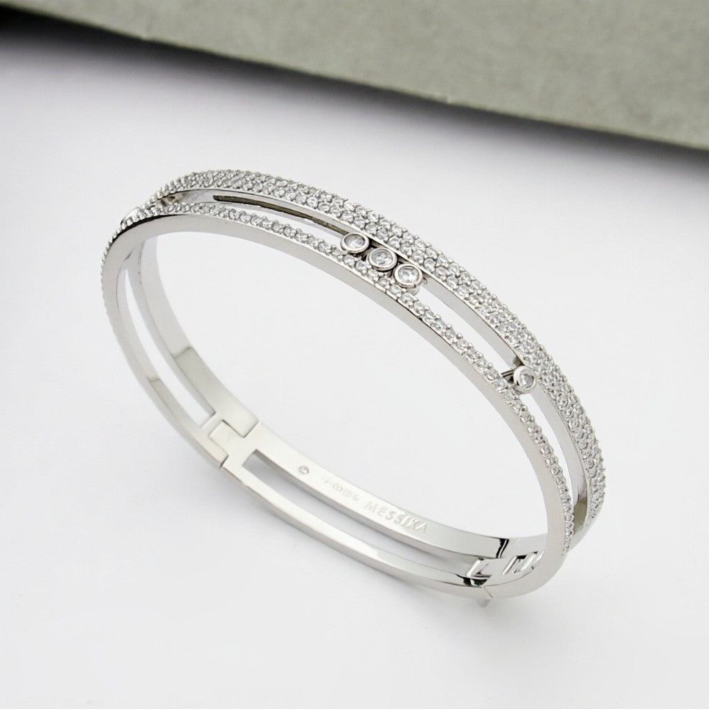 [⭐Glow]Move Romane pavé bangle