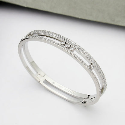 [⭐Glow]Move Romane pavé bangle
