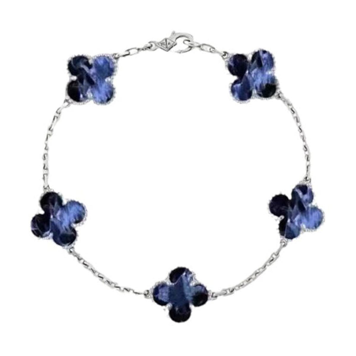 [⭐Glow]CLOVER 5 MOTIF PIETERSITE BRACELET COLLECTION