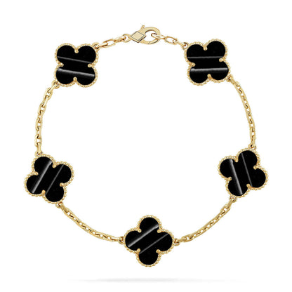 [⭐Glow] CLOVER 5 MOTIF PULSAR STONE BRACELET COLLECTION