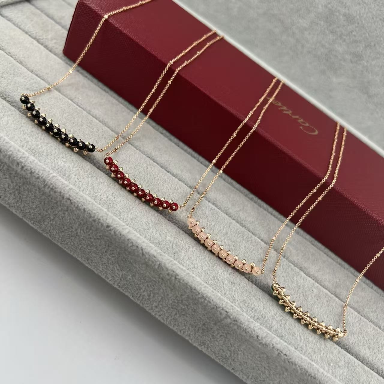 [⭐Glow] 2026 NEW COLORED GEMSTONES NECKLACE