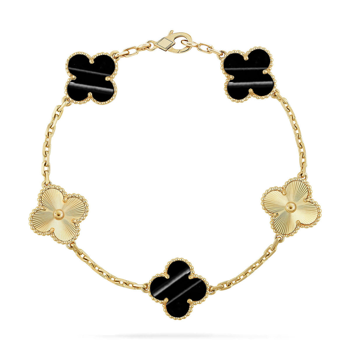 [⭐Glow] CLOVER 5 MOTIF PULSAR STONE BRACELET COLLECTION