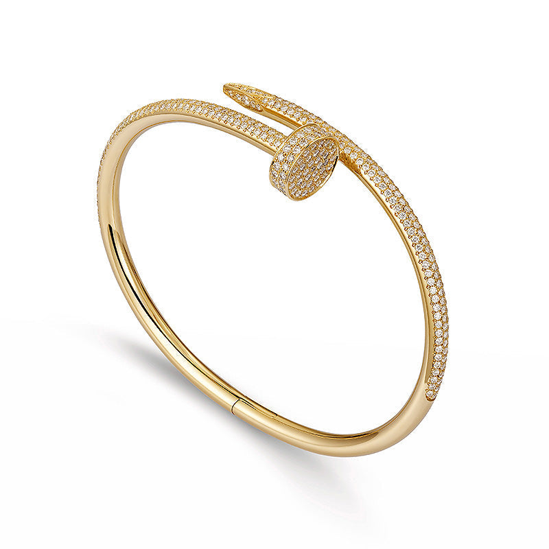[⭐Glow]JUSTE BRACELET 3.5MM ALL DIAMONDS
