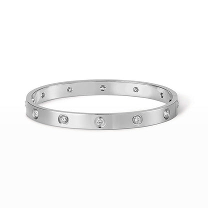 [⭐Glow]LOVE BRACELET 6.1MM 10 DIAMONDS
