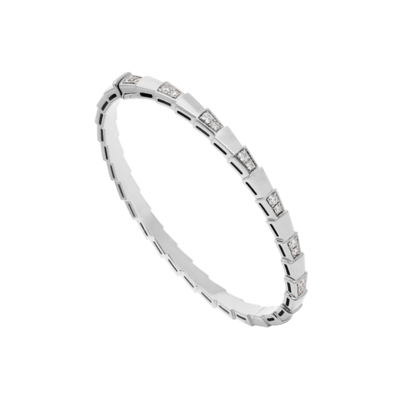 [⭐Glow]SERPENTI BRACELET SILVER DIAMOND