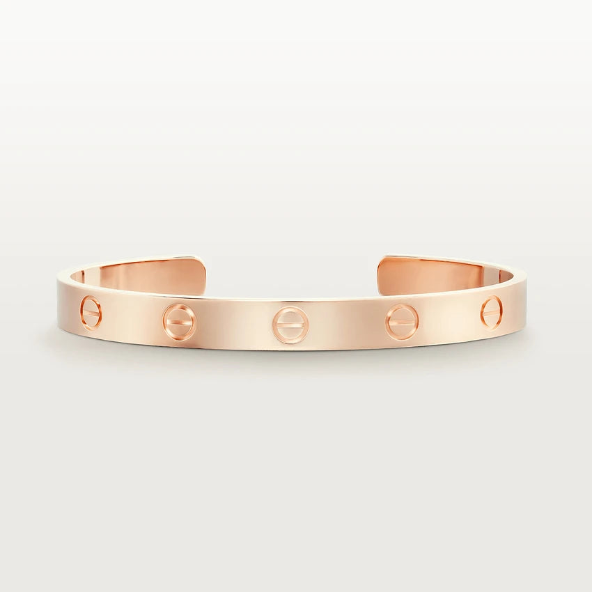 [⭐Glow]LOVE BRACELET 6.1MM OPEN CUFF