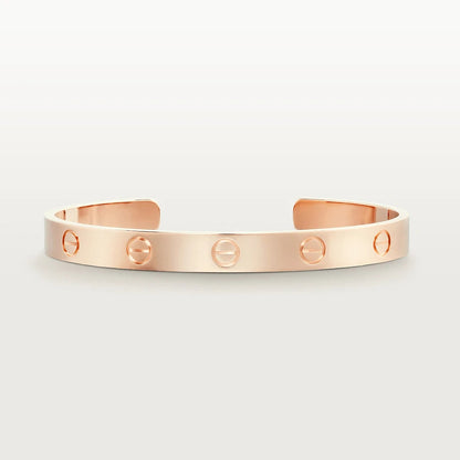 [⭐Glow]LOVE BRACELET 6.1MM OPEN CUFF