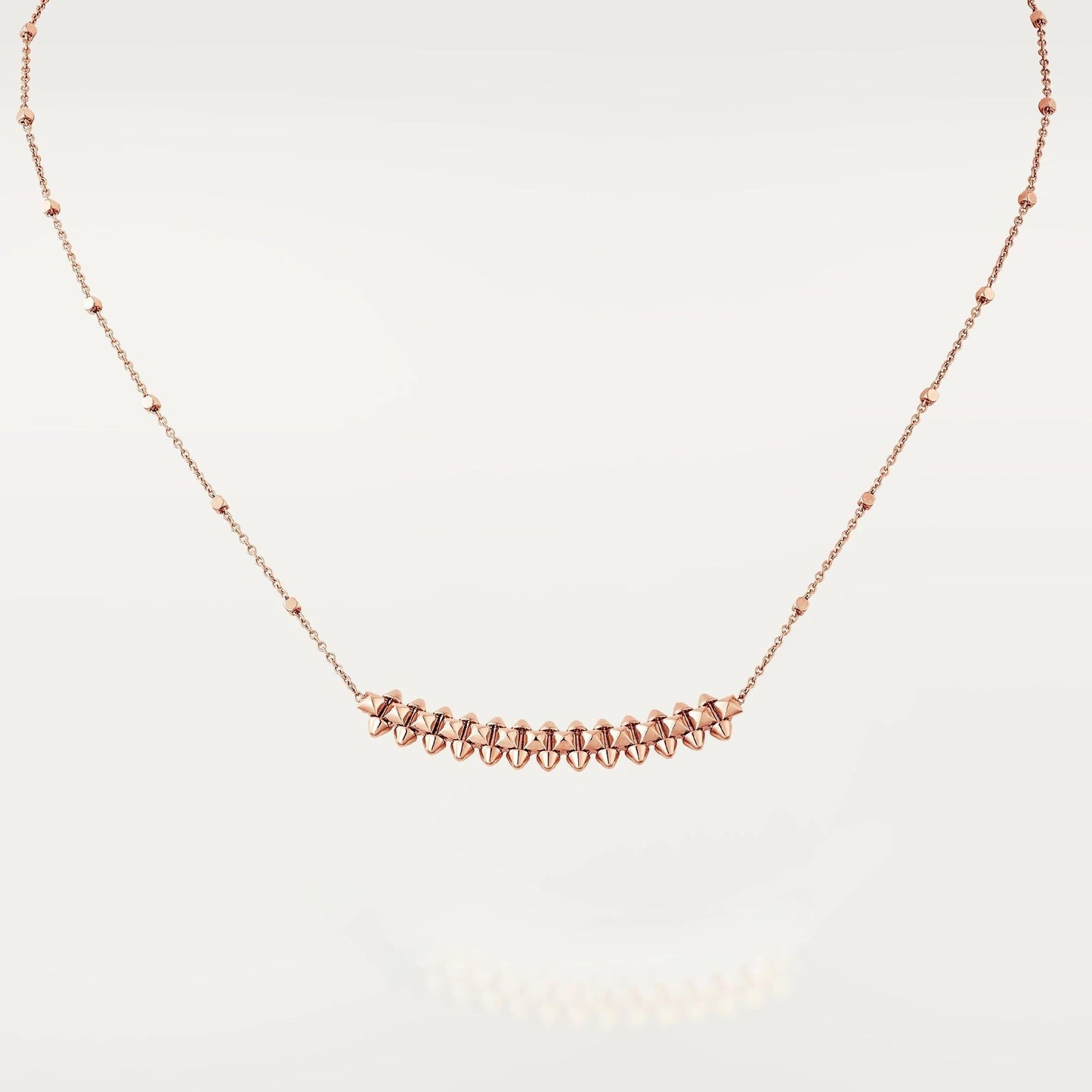 [⭐Glow]CLASH PINK GOLD NECKLACE