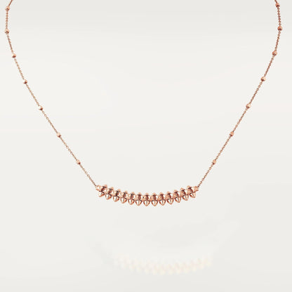 [⭐Glow]CLASH PINK GOLD NECKLACE