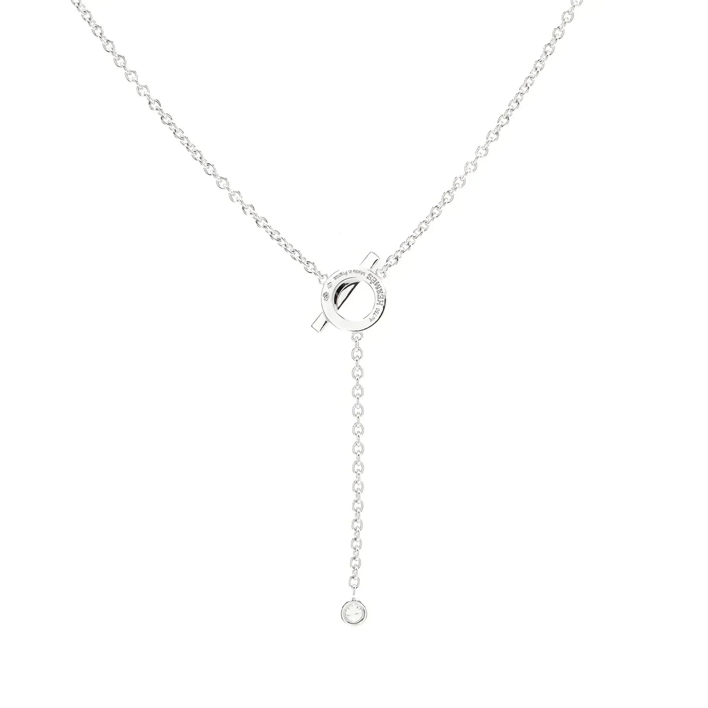 [⭐Glow]FINESSE SILVER DIAMOND NECKLACE