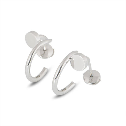 [⭐Glow]JUSTE EARRINGS SILVER