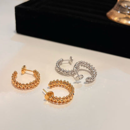 [⭐Glow]CLASH SMALL HOOP EARRINGS