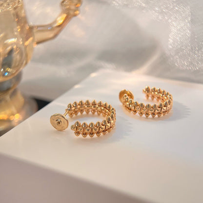 [⭐Glow]CLASH SMALL HOOP EARRINGS