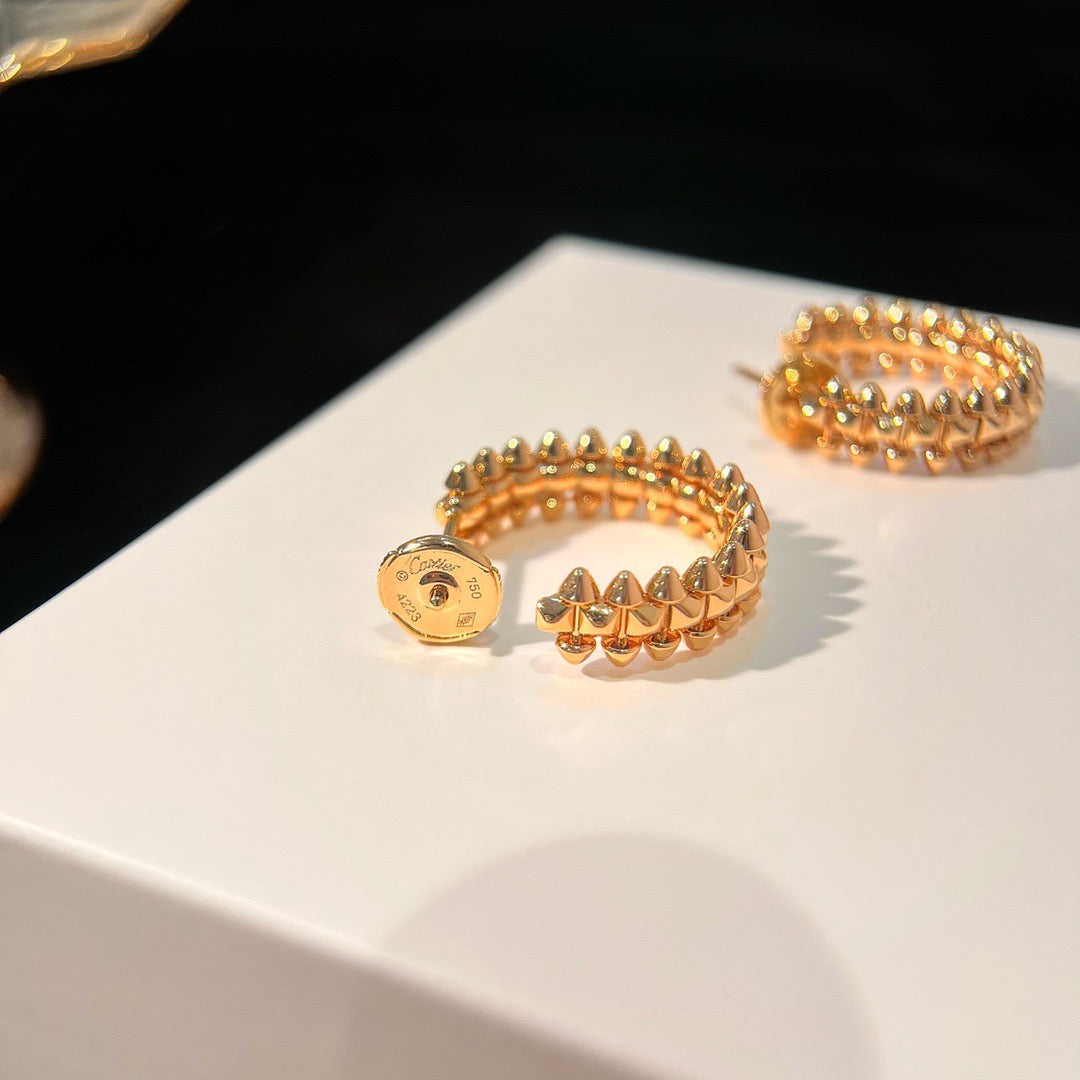 [⭐Glow]CLASH SMALL HOOP EARRINGS