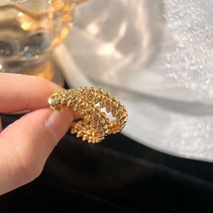 [⭐Glow]CLASH SMALL HOOP EARRINGS